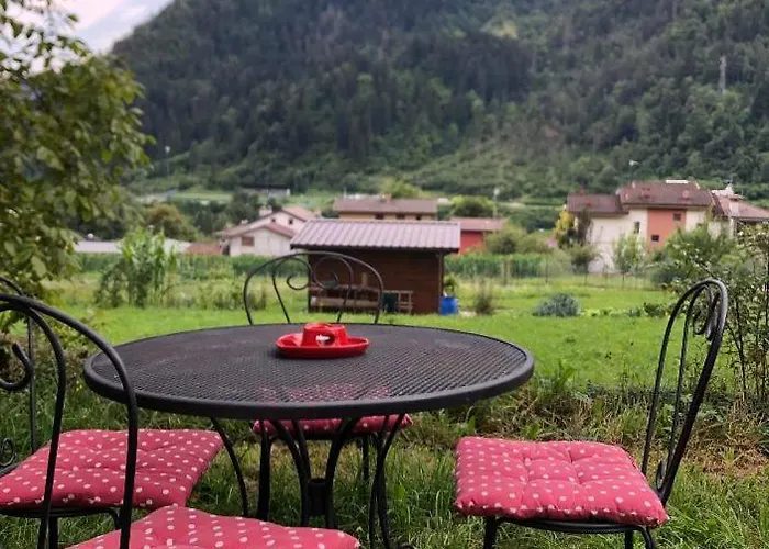 Apartman Casa Gugjet Cuore Carnico - Tamai -giardino - Senza Scale - Parcheggio Privato - 4 Zampe Gratis *